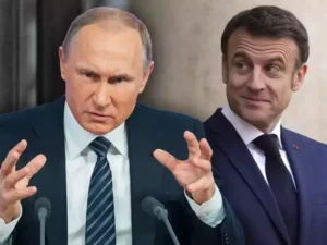 Putin And Macron 108056762